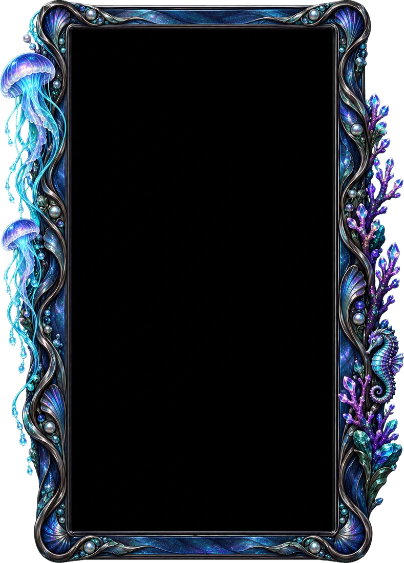 Abyssal Bloom phone bezel